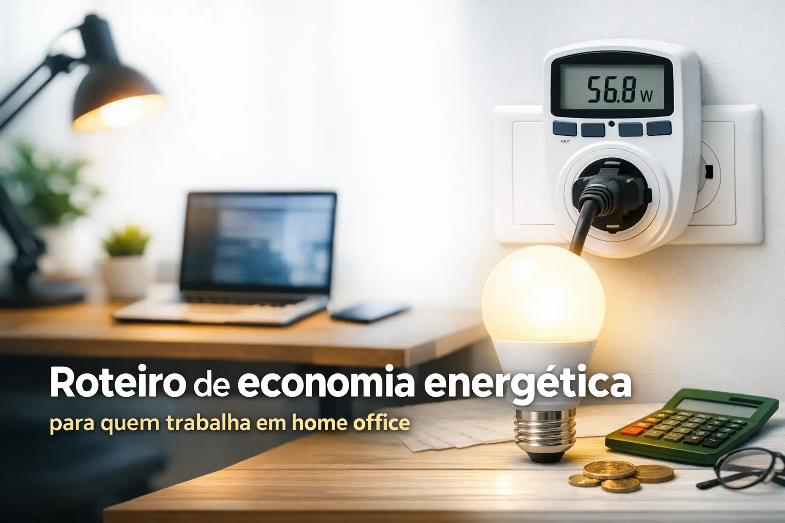 Instalação energética doméstica com economia para trabalhadores remotos em 2026