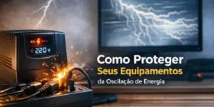 Close-up de régua com cabos conectados e faíscas, sugere curto-circuito ou sobrecarga.